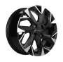 Легковой диск Khomen Wheels KHW1402 5,5x14 4x100 ET46 54,1 Black-FP