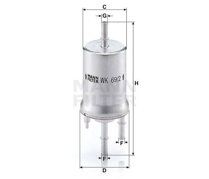 MANN FILTER WK692