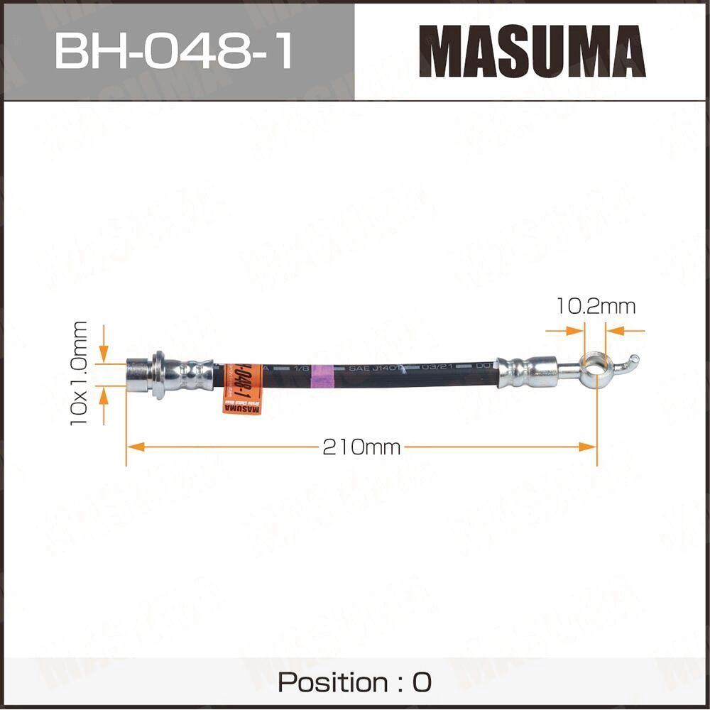 Masuma BH0481 Toyota Estima, Lucida Cxr,Tcr1#,2# Out